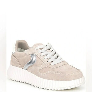 NIB Steve Madden Shereen Leather and Suede Platform Sneakers